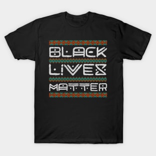 Black Lives Matter africa lettering Gift T-Shirt